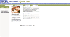 Desktop Screenshot of cookbooks4sale.com